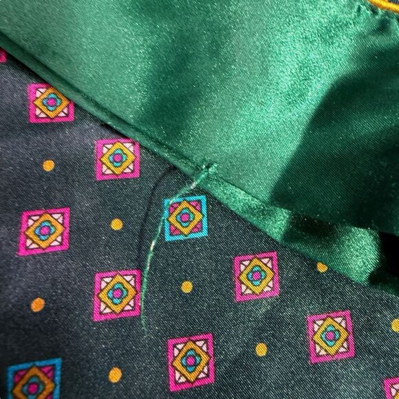 VICTORIA’S SECRET Vintage 1980s Gold Label Oversized Satin Pajama Shirt Dress Vi - Picture 9 of 9